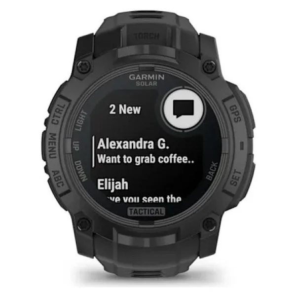 Garmin Instinct 3 45mm Solar Tactical Edition Akıllı Saat - Görsel 2