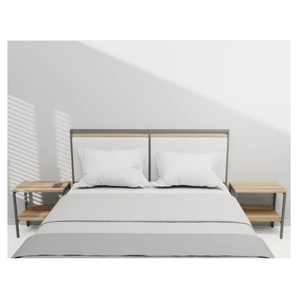 Lagomood Modulago Midi Otel Mobilya Takımı Antrasit Ceviz - Antrasit - Ceviz - Görsel 4