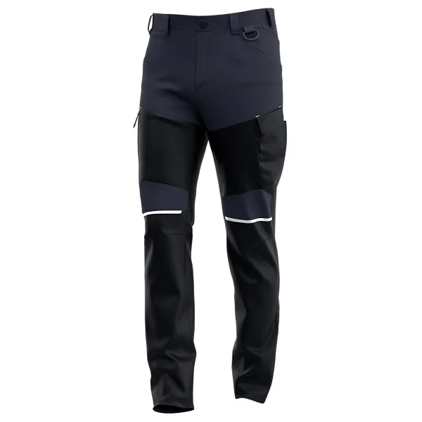 Safety Jogger Oak Gece Mavi Çok Cepli Taktik Iş Pantolonu - Mavi - Siyah - 48 - Görsel 6