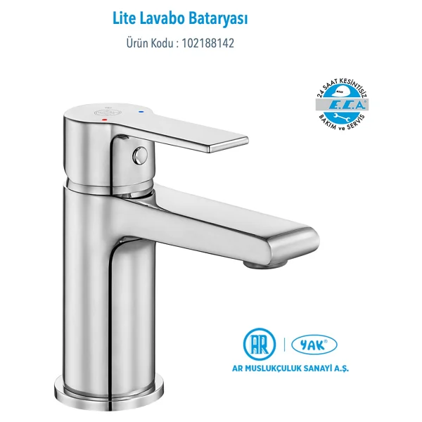 Ar Lite 102188142 Lavabo Bataryası - Görsel 4