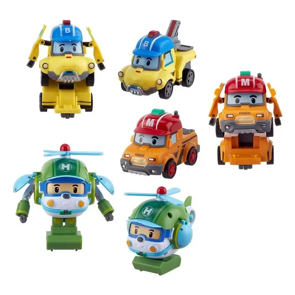 Robocar Poli Quick Transforming Mini Rescue Deluxe Polı/Zr-915 - Görsel 3