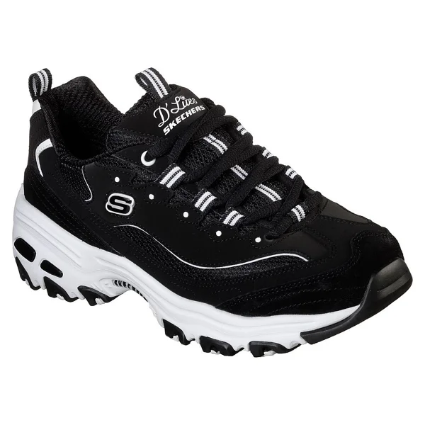 Skechers D'lites March Forward 13148 Bkw Siyah Kadın Spor Ayakkabı - Görsel 9