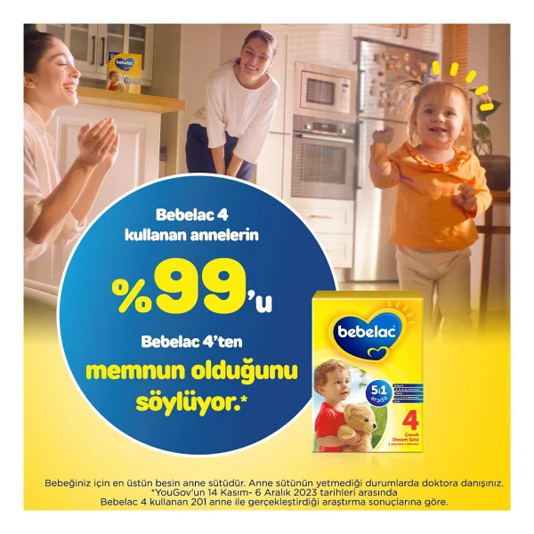 Bebelac 4 Devam Sütü 800 Gr - Görsel 2