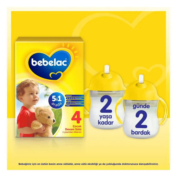 Bebelac 4 Devam Sütü 800 Gr - Görsel 5