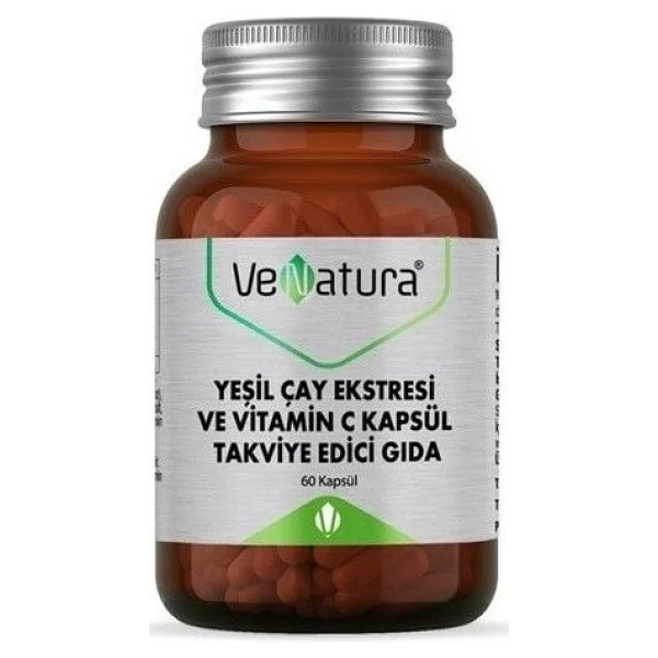 Venatura Yeşil Çay ve Vitamin C 60 Kapsül - Görsel 6
