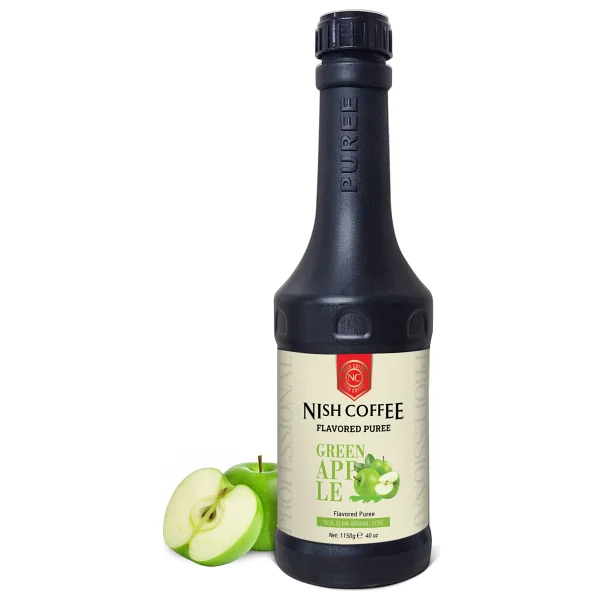 Nish Yeşil Elma Aromalı Püre 1.15 Kg - Görsel 3
