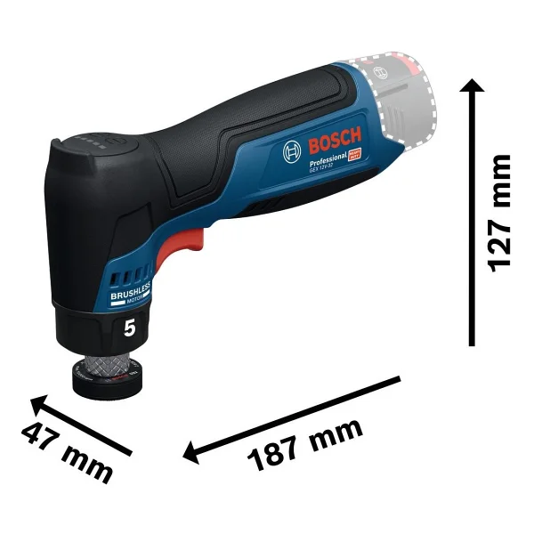 Bosch Gex 12v-32 Aküsüz Eksantrik Zımpara Makinesi - Görsel 2