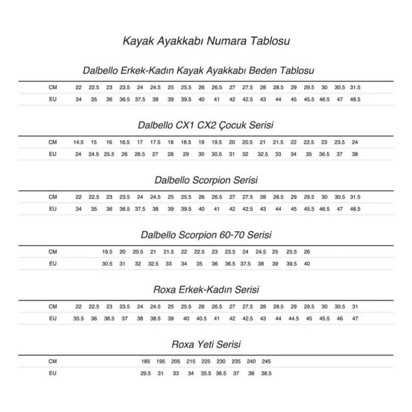 Dalbello Scorpion 70 Jr Kayak Ayakkabısı - Görsel 5