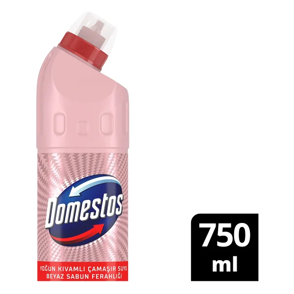 Domestos Beyaz Sabun Ferahlığı Çamaşır Suyu 750 Ml - Görsel 8