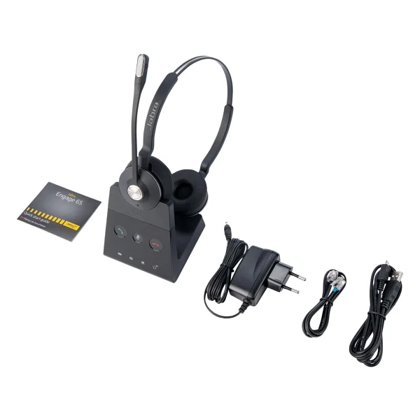 Jabra Engage 65 Duo Kablosuz Kulak Üstü Kulaklık - Görsel 10
