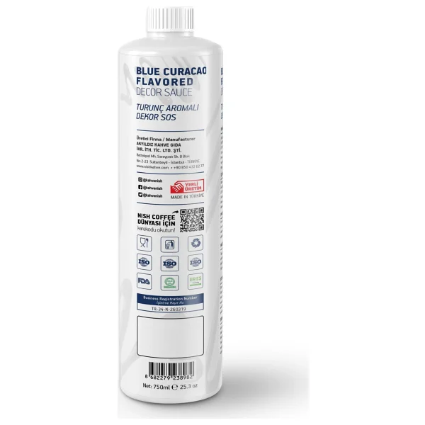 Nish Turunç Aromalı Dekor Sos 750 Gr - Görsel 2