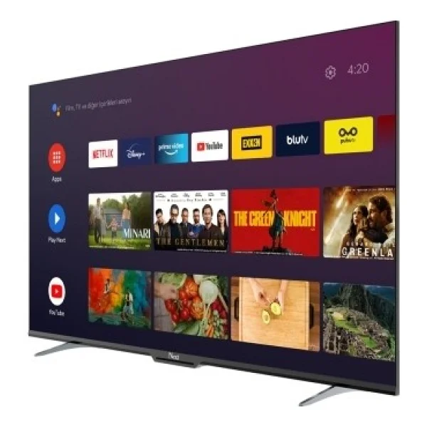 Next Ye-55gfsg7-4K 4K Ultra HD 55" 140 Ekran Uydu Alıcılı Android Smart LED TV - Görsel 4