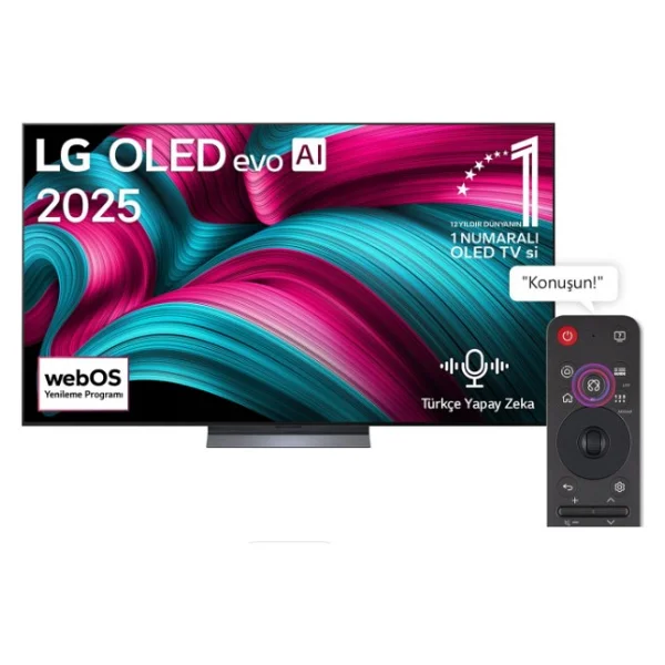 Lg Oled77c54la 4K Ultra HD 77'' 195 Ekran Uydu Alıcılı Webos Smart OLED Evo TV - Görsel 8