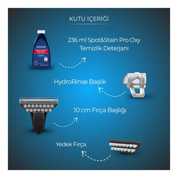 Bissell 4103n Spotclean Mini Koltuk Ve Halı Yıkama Makinesi - Görsel 3