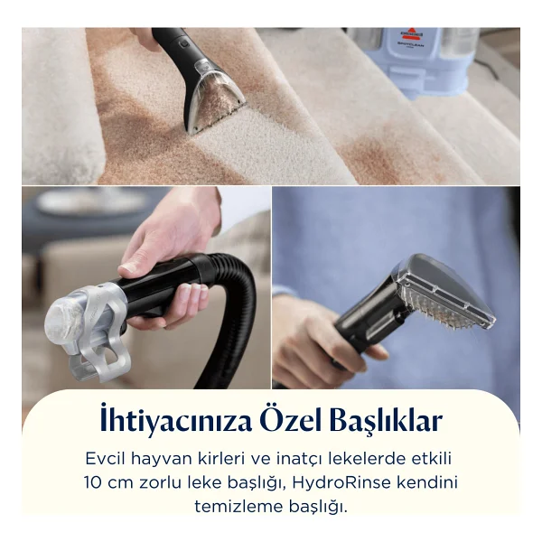 Bissell 4103n Spotclean Mini Koltuk Ve Halı Yıkama Makinesi - Görsel 5