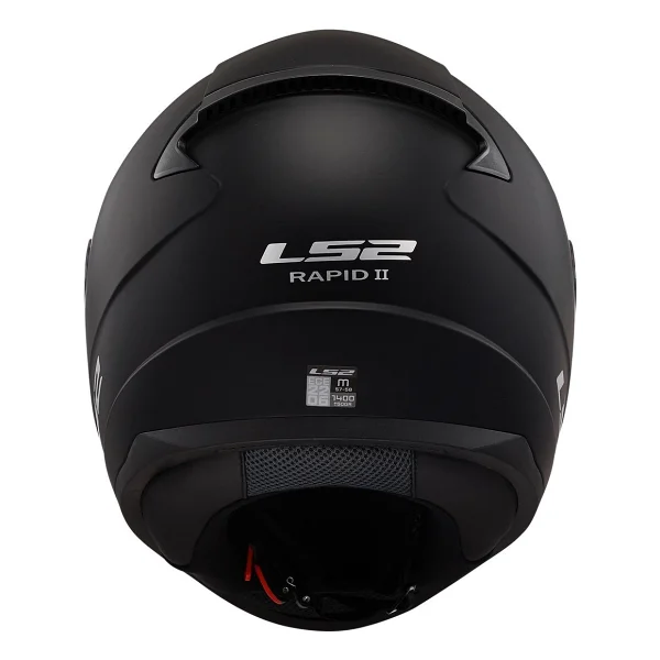 Ls2 Rapid 2 Mat Siyah Full Face Motor Kaskı - Görsel 3