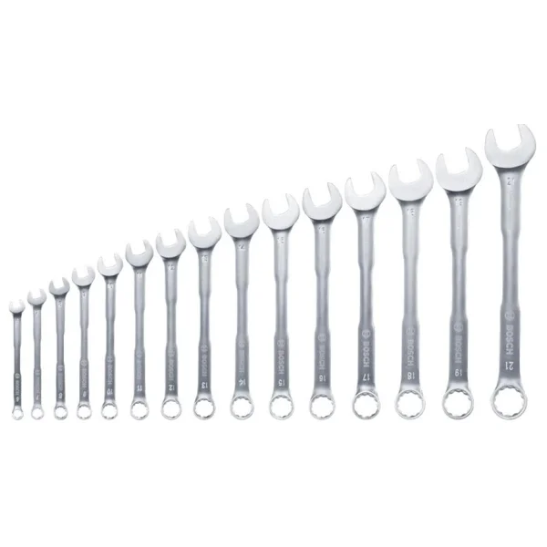 Bosch Kombine Anahtar Takımı 15 Parça - Görsel 3