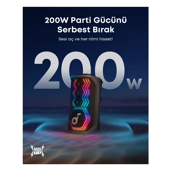 Anker Soundcore Rave 3s Mikrofonlu Bluetooth Hoparlör - Görsel 3