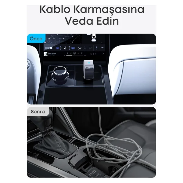 Anker Nano A2738 75 W Type-C Kablolu Hızlı Araç Şarj Aleti - Görsel 5