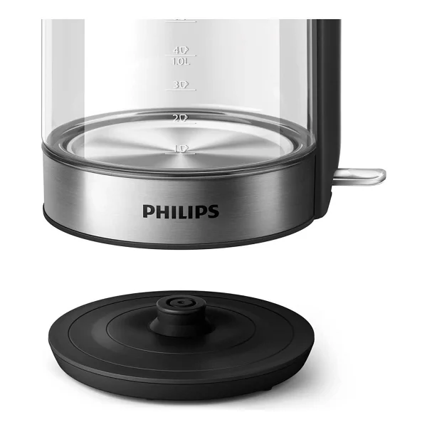 Philips 5000 Serisi 1,7 Litre Cam Su Isıtıcı - Dayanıklı Cam Gövde, Otomatik Kapanma, Şık Tasarım Ve Hızlı Isıtma Özellikleri - Görsel 4