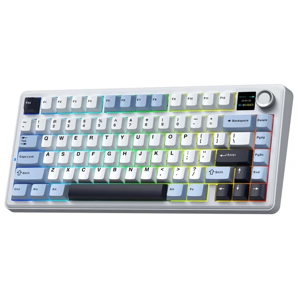 Aula F75 Max Lacivert RGB %75 Tkl Reaper Switch Kablolu/Kablosuz Mekanik Oyuncu Klavyesi - Görsel 8