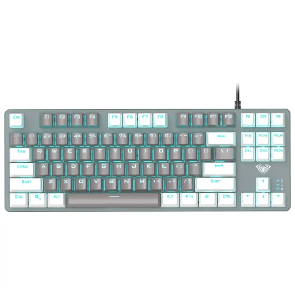 Aula F3287 Blue Switch Kablolu Mekanik Oyuncu Klavyesi - Görsel 5