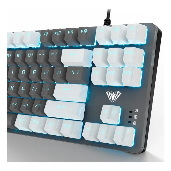 Aula F3287 Blue Switch Kablolu Mekanik Oyuncu Klavyesi - Görsel 6
