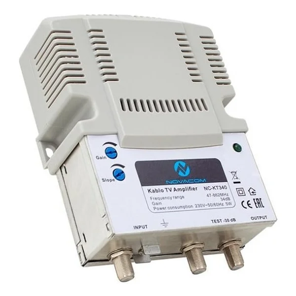 Novacom Nc-Kt340 47-862 MHz 34 Db Kablo TV Amplifier Hat Yükseltici - Görsel 2