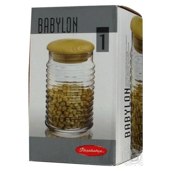 Paşabahçe Babylon 43173 1120 Cc Cam Kavanoz - Görsel 3