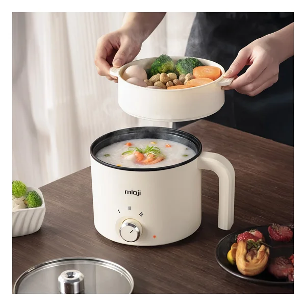 Mioji Mioji Mio Ep35 600 W Beyaz Buharlı Pişirici - Görsel 3