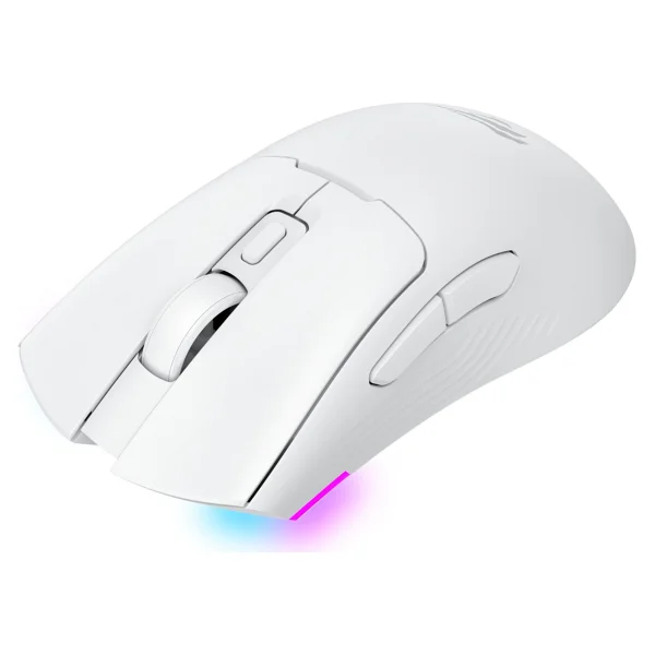Havit Gamenote Ms966se Beyaz RGB Şarjlı Optik Kablolu/Kablosuz Oyuncu Mouse - Görsel 2