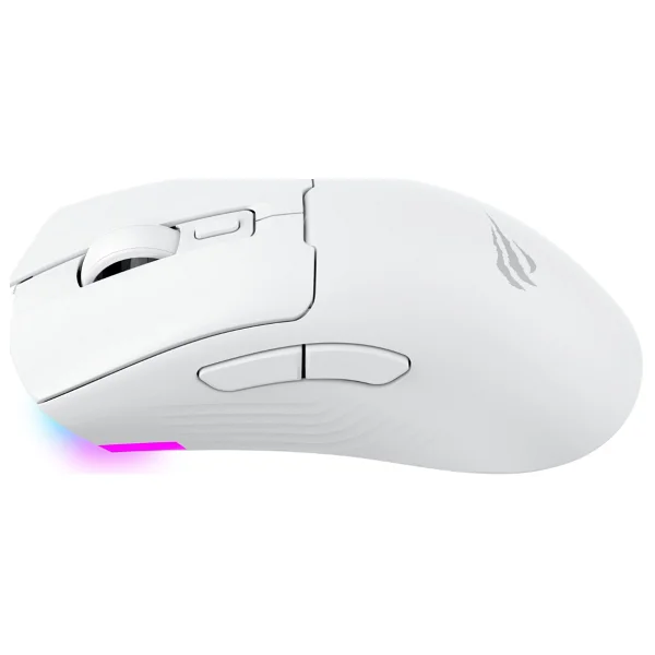 Havit Gamenote Ms966se Beyaz RGB Şarjlı Optik Kablolu/Kablosuz Oyuncu Mouse - Görsel 5