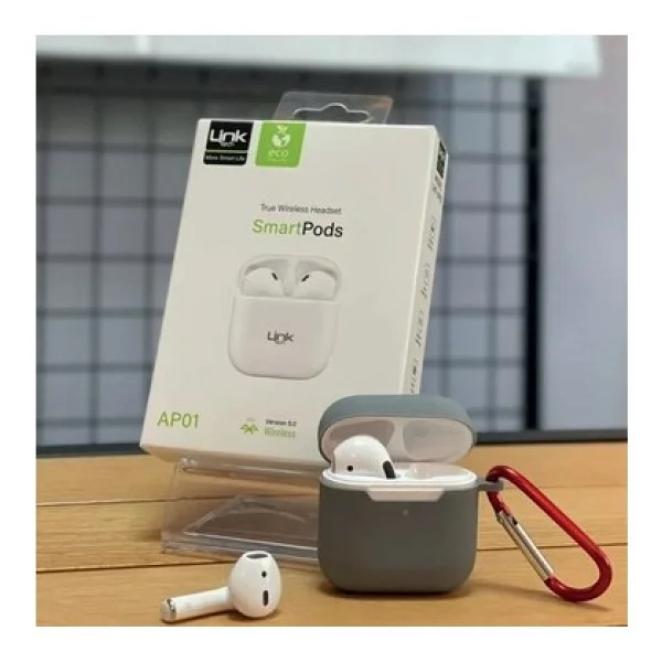 Linktech Ap01 Eco Friendly Smartpods TWS Kulak İçi Bluetooth Kulaklık - Görsel 5