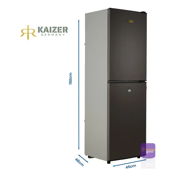 Kaizer Germany 240 Litre Buzdolabı Alttan Buzluk -Siyah 12 Volt / 24 Volt - Görsel 5