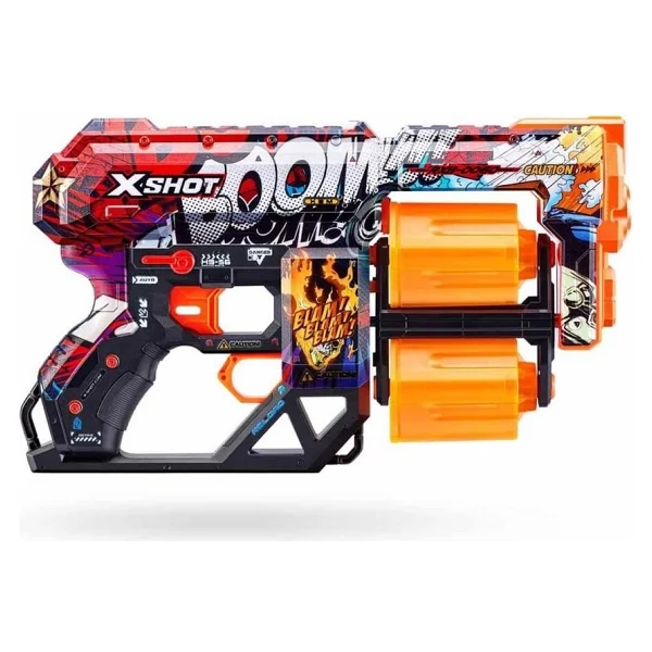 X-Shot Skins Dread 12 Mermili 31 Cm Sünger Dart Atan Silah - Görsel 8