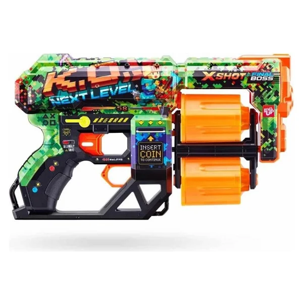 X-Shot Skins Dread 12 Mermili 31 Cm Sünger Dart Atan Silah - Görsel 9