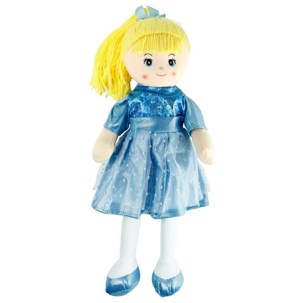 Vardem Parlak Elbiseli 50 Cm Bez Bebek - Görsel 8