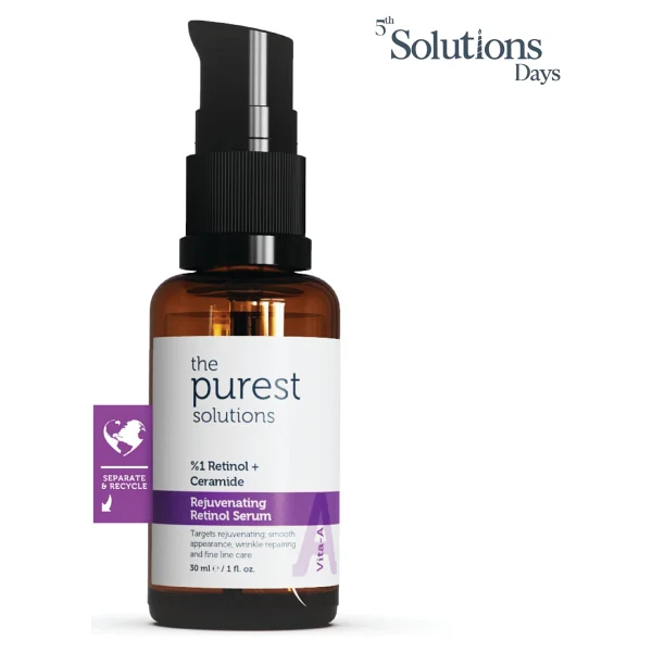 The Purest Solutions Rejuvenating Ceramide Yaşlanma Karşıtı %1 30 Ml Retinol Serum - Görsel 9