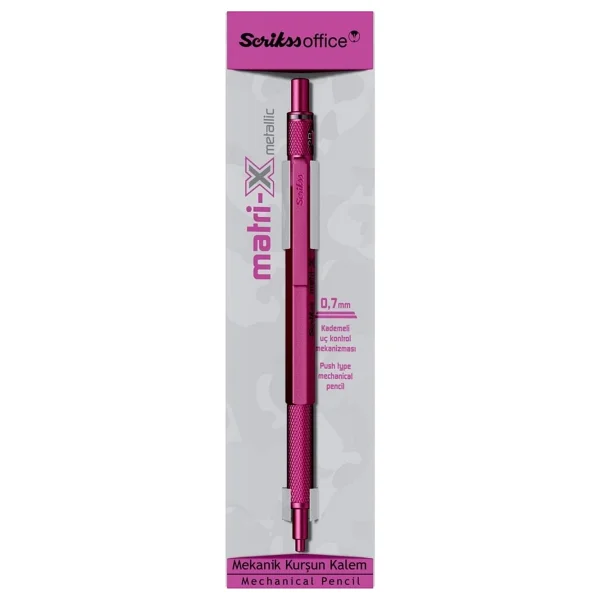 Scrikss Matri-X Metalik Mavi 0.7 Mm Versatil Uçlu Kalem - Görsel 6