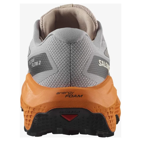 Salomon Ultra Flow 2 Gore-Tex L47884200 Gri-Turuncu Erkek Koşu Ayakkabısı - Görsel 5