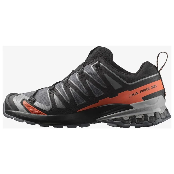 Salomon Xa Pro 3d V9 Gore-Tex L47817500 Siyah-Gri-Turuncu Erkek Outdoor Ayakkabı - Görsel 9