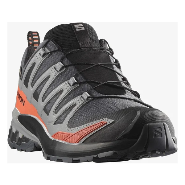 Salomon Xa Pro 3d V9 Gore-Tex L47817500 Siyah-Gri-Turuncu Erkek Outdoor Ayakkabı - Görsel 10