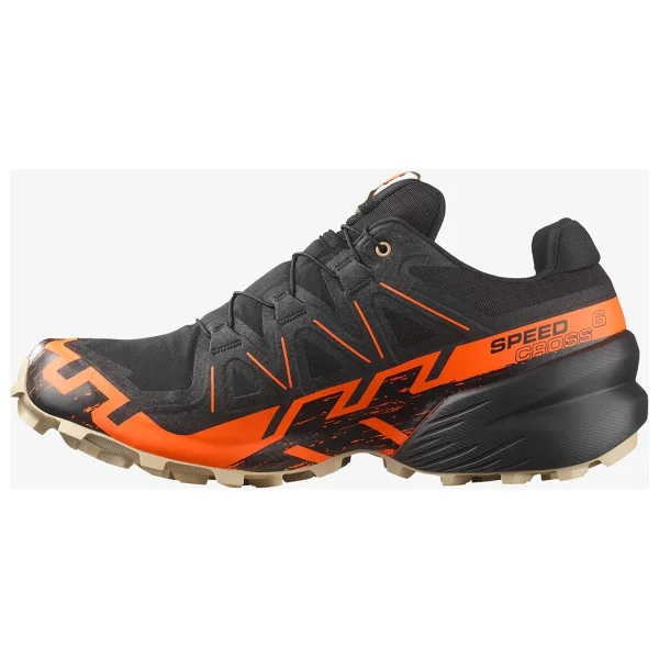 Salomon Speedcross 6 Gore-Tex L47879500 Siyah-Turuncu Erkek Koşu Ayakkabısı - Görsel 10