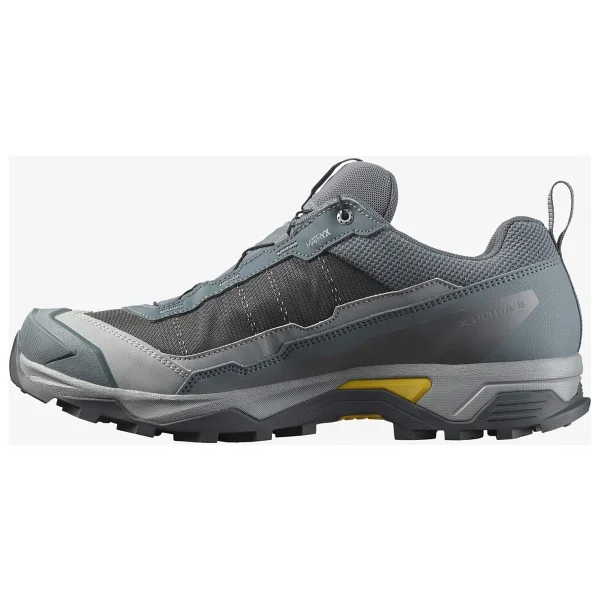 Salomon X Ultra 5 Gore-Tex L47725900 Gri-Sarı Erkek Outdoor Ayakkabı - Görsel 3
