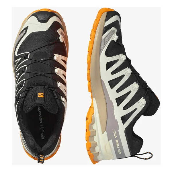 Salomon Xa Pro 3d V9 Gore-Tex L47881900 Siyah-Krem Erkek Outdoor Ayakkabı - Görsel 9