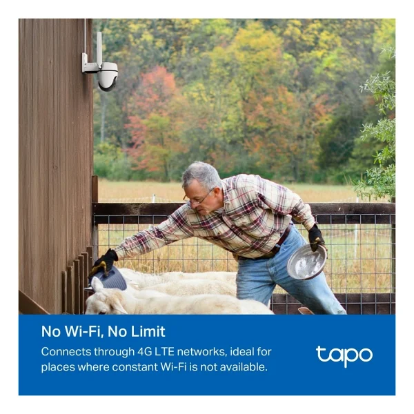 Tp-Link Tapo C501gw Speed Dome Full HD 360 Derece Gece Görüşlü Ip Güvenlik Kamerası - Görsel 6