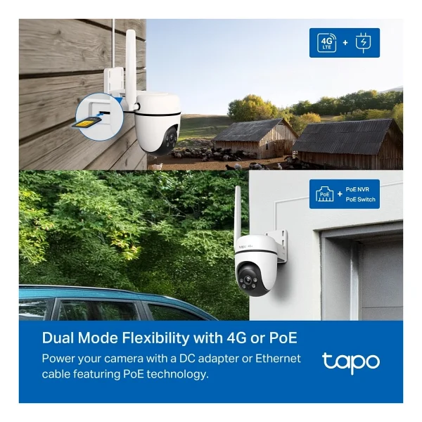 Tp-Link Tapo C501gw Speed Dome Full HD 360 Derece Gece Görüşlü Ip Güvenlik Kamerası - Görsel 10
