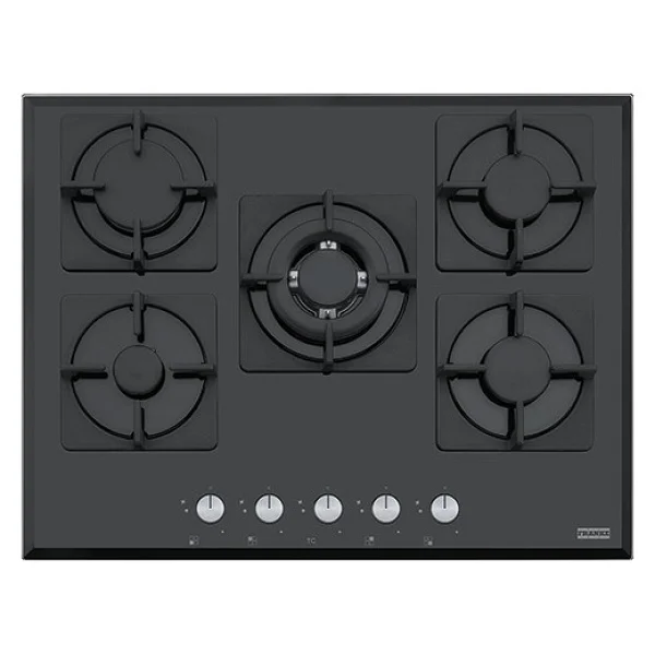 Franke FHNS 705 4G TC BK C Wok Gözlü Siyah Cam Ankastre Ocak - Görsel 2
