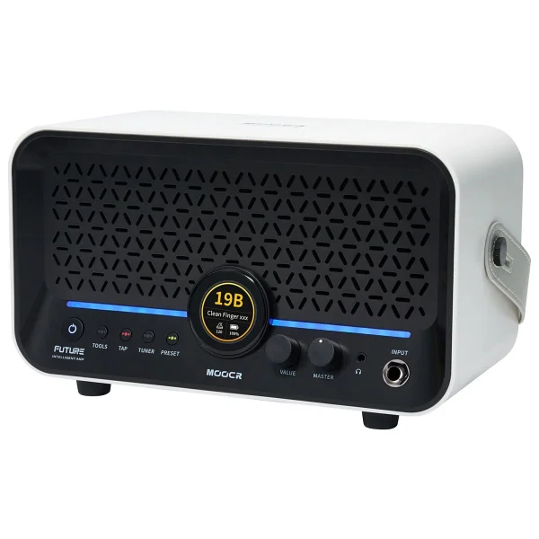 Mooer F15ılı Snowfall White Şarjlı Akıllı Gitar Amfisi - Görsel 6