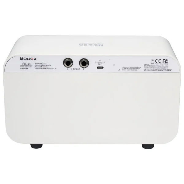 Mooer F15ılı Snowfall White Şarjlı Akıllı Gitar Amfisi - Görsel 8